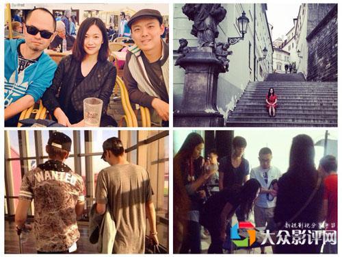 徐静蕾布拉格最新工作照